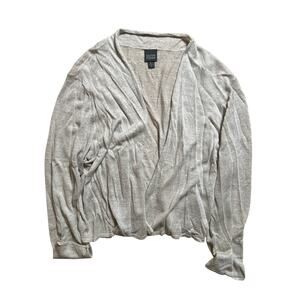 Eileen Fisher Linen Women Beige Cardigan Size XL